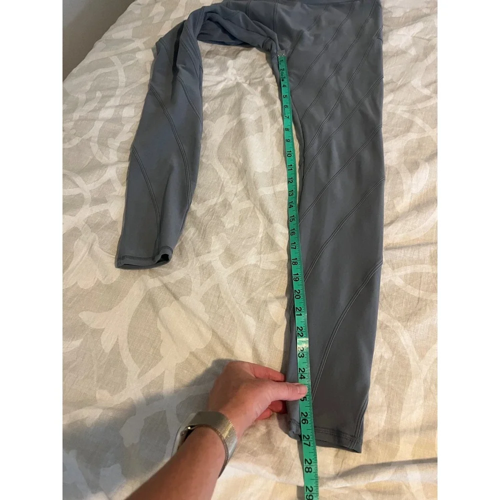 Alo Yoga High Waist Leggings Steel Grey Athletic Workout Athleisure Size xs soft